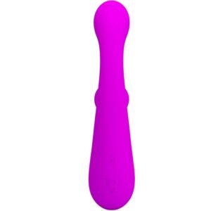 High Tech-Skylar Purple Stimulator Vibrator-Silicon, 10 Trepte - imagine 4