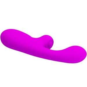 High Tech-Skylar Purple Stimulator Vibrator-Silicon, 10 Trepte - imagine 6