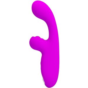 High Tech-Skylar Purple Stimulator Vibrator-Silicon, 10 Trepte - imagine 3
