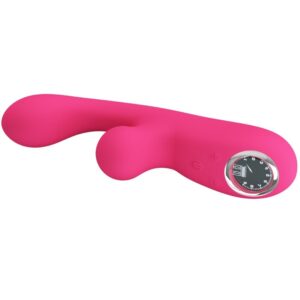 High Tech-Skylar Pink Stimulator Vibrator-Silicon, 10 Trepte 15 High Tech-Skylar Pink Stimulator Vibrator-Silicon, 10 Trepte - imagine 5