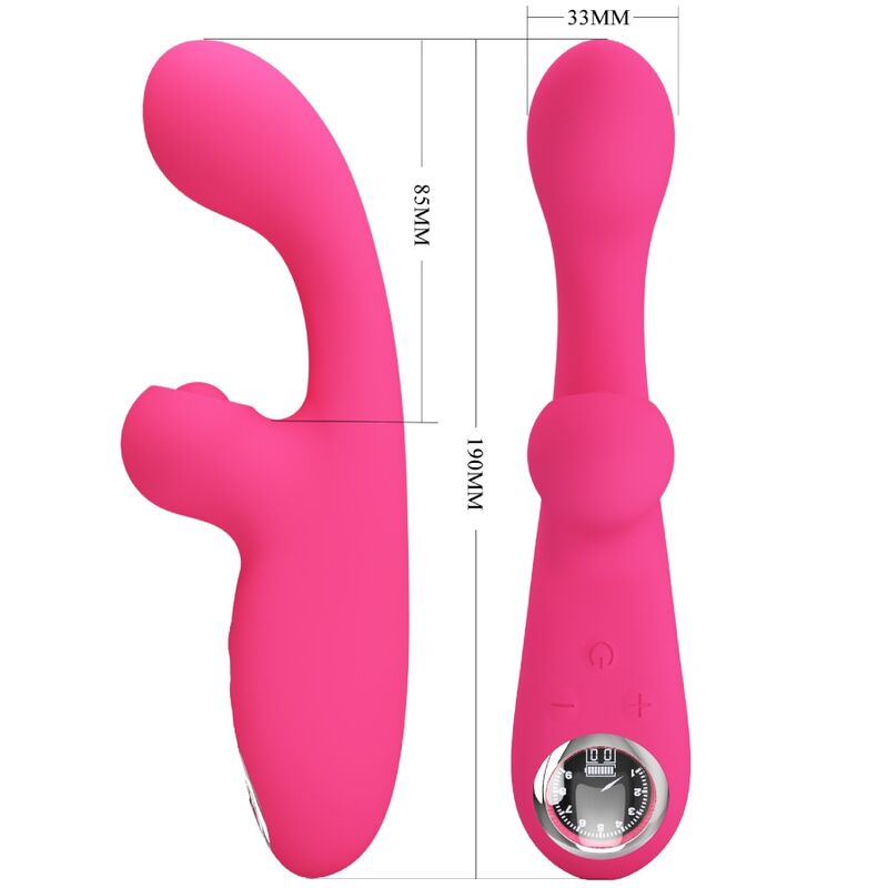 High Tech-Skylar Pink Stimulator Vibrator-Silicon, 10 Trepte 1 img 178436 0ef6061a6a5b11a67b2ff64e9fc3c9e4 1