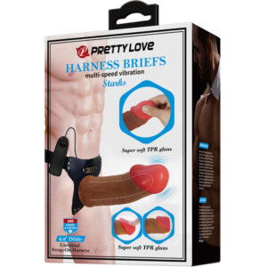 Harness Collection-Starks Harness Briefs Dildo cu Vibrație 13 Harness Collection-Starks Harness Briefs Dildo cu Vibrație - imagine 4