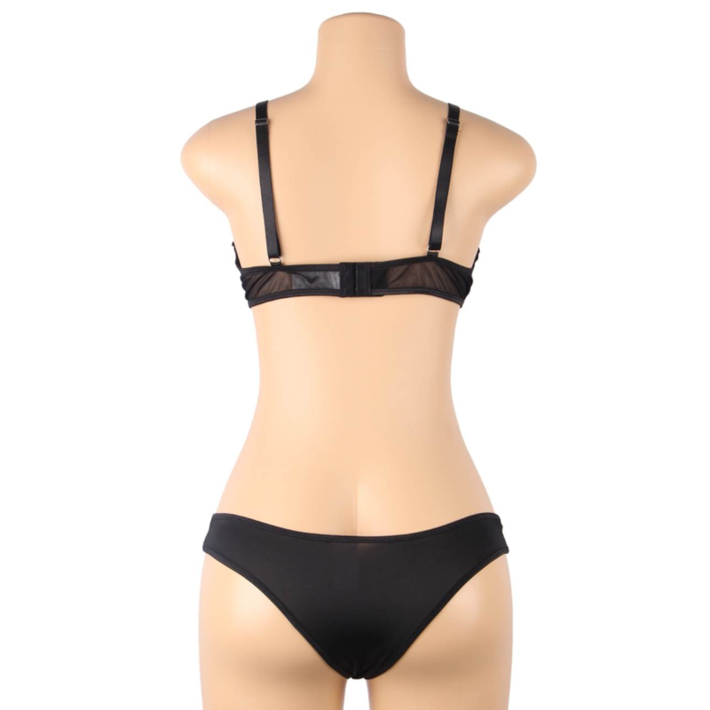 Subblime - Set Două Piese cu Sutien Transparent si Chilot, S/M 7 img 178707 632c1be7ed3847f58a2c68b7e788527f 1