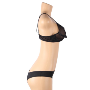 Subblime - Set Două Piese cu Sutien Transparent si Chilot, S/M 17 Subblime - Set Două Piese cu Sutien Transparent si Chilot, S/M - imagine 5