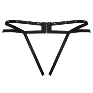 Livco Corsetti Fashion-Nomade Tanga Crotchless Negru, S/M/L/XL 11 Livco Corsetti Fashion-Nomade Tanga Crotchless Negru, S/M/L/XL - imagine 4