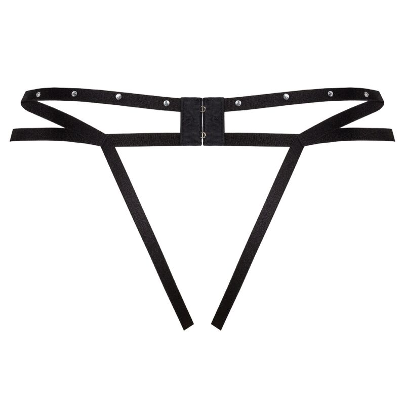 Livco Corsetti Fashion-Nomade Tanga Crotchless Negru, S/M/L/XL 4 img 179258 72f799a9ce62e4408c824bab7727390d 1