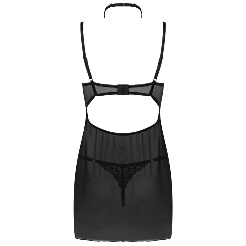 Livco Corsetti Fashion-Binella Set Babydoll + Thong Black 3 img 179280 89105f11b22d8582464980714ebfbcc8 1