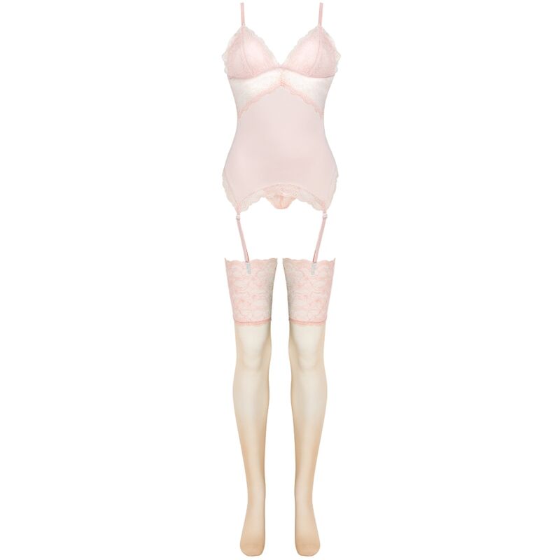 Livco Corsetti Fashion-Persinne Peach Set Corset, Tanga si 5 img 179282 3ace7b4f38dcd71328010684fbf19067 1