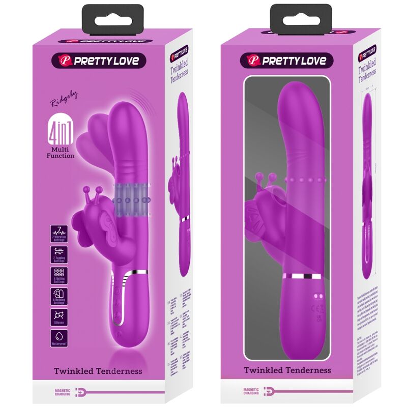 High Tech-Vibrator Rabbit Multifuncțional 4 in 1 Butterfly 3 img 179343 23bec793e5d3fb3f4cd3c090c3a913c4 1