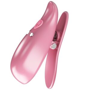 Fun Toys-Leaf Cleme Vibratoare pentru Sfârcuri, Roz-ABS, 10 Trepte 13 Fun Toys-Leaf Cleme Vibratoare pentru Sfârcuri, Roz-ABS, 10 Trepte - imagine 5