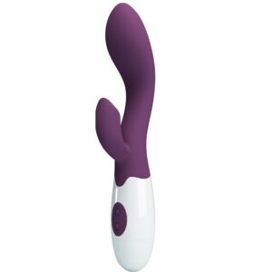 High Tech-Brighty Vibrator G-spot Purple-Silicon, 12 Trepte 11 High Tech-Brighty Vibrator G-spot Purple-Silicon, 12 Trepte - imagine 1