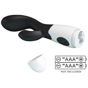 High Tech-Brighty G-spot Vibrator Negru-Silicon, 12 Trepte - imagine 7