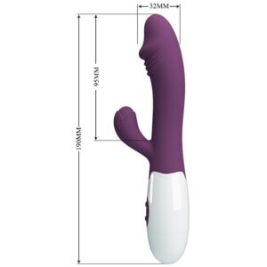 High Tech-Snappy G-spot Vibrator, Mov-Silicon, 12 Trepte - imagine 9