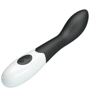 High Tech-Bishop Vibrator G-spot 30 Moduri Negru-Silicon, 12 - imagine 4