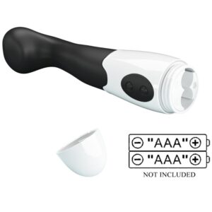 High Tech-Charles G-spot Vibrator 30 Moduri Negru-Silicon, 12 - imagine 10
