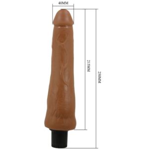 Fun Toys-Alfredo Vibrator Realist 21.5 cm -o- 4 cm-TPR - imagine 8