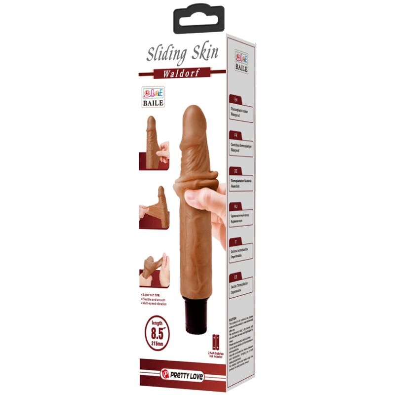 Fun Toys-Waldorf Vibrator Realist 18 cm -o- 4 cm-TPR 10 img 180152 4ee14306d573b5205bb41426ee219672 1