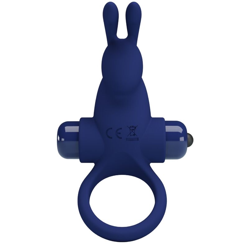 For Him-Inel Rabbit Jiro cu Vibrații, Albastru-Silicon, 10 Trepte 5 img 180261 15226b59d9790b9e0527ce1f56d47d91 1