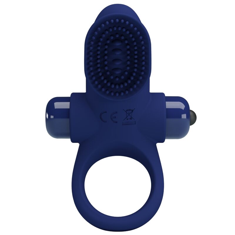 For Him-Palle Ring cu Vibrație Albastru-Silicon, 10 Trepte 3 img 180280 e37246e2b150563d8304b84e452ad4de 1