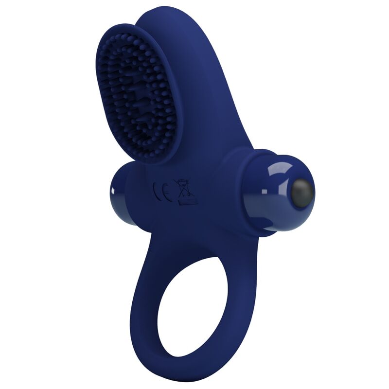 For Him-Palle Ring cu Vibrație Albastru-Silicon, 10 Trepte 1 img 180281 db4201b6ee5aee157d4f3858645ab9c8 1