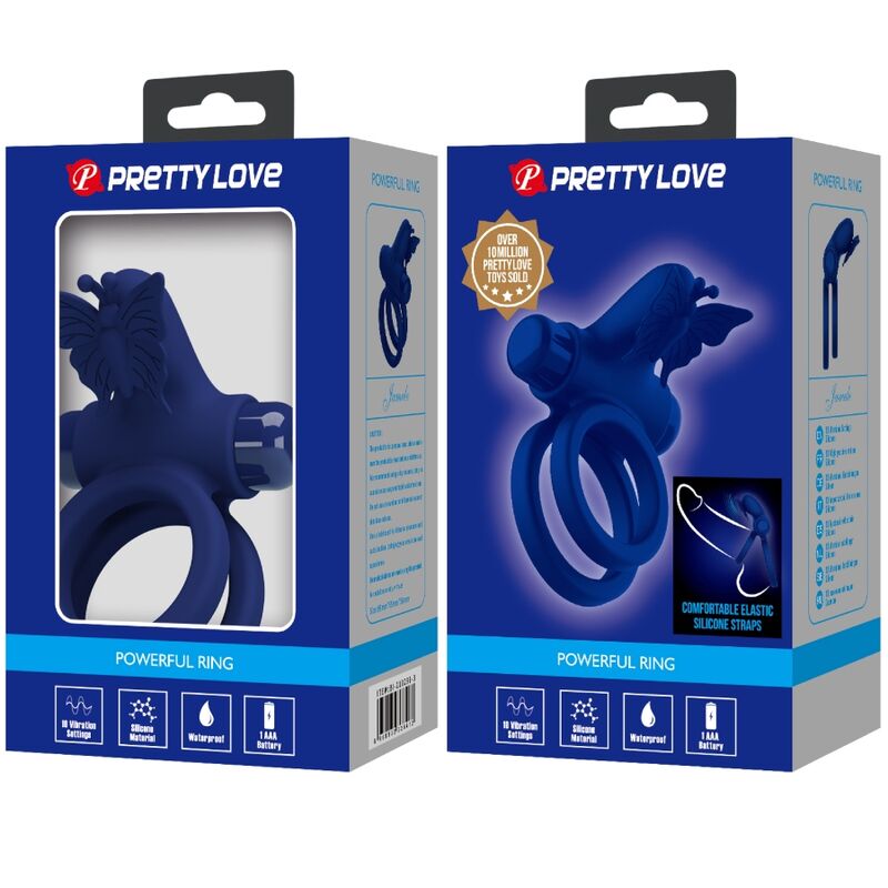 For Him-Jamele Double Ring cu Vibrații și Stimulator Fluture 2 img 180332 be6476be0177912e670fc774dcbadd76 1