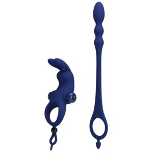 For Him-Pretty Love Inel Vibrator Rabbit cu Plug 16 For Him-Pretty Love Inel Vibrator Rabbit cu Plug - imagine 6