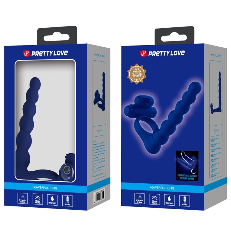 For Him-Ajmal Inel Vibrator cu Dop Albastru-Silicon, 10 Trepte 6 img 180415 f3979cd2486538fe47b9ca83e526c434 1