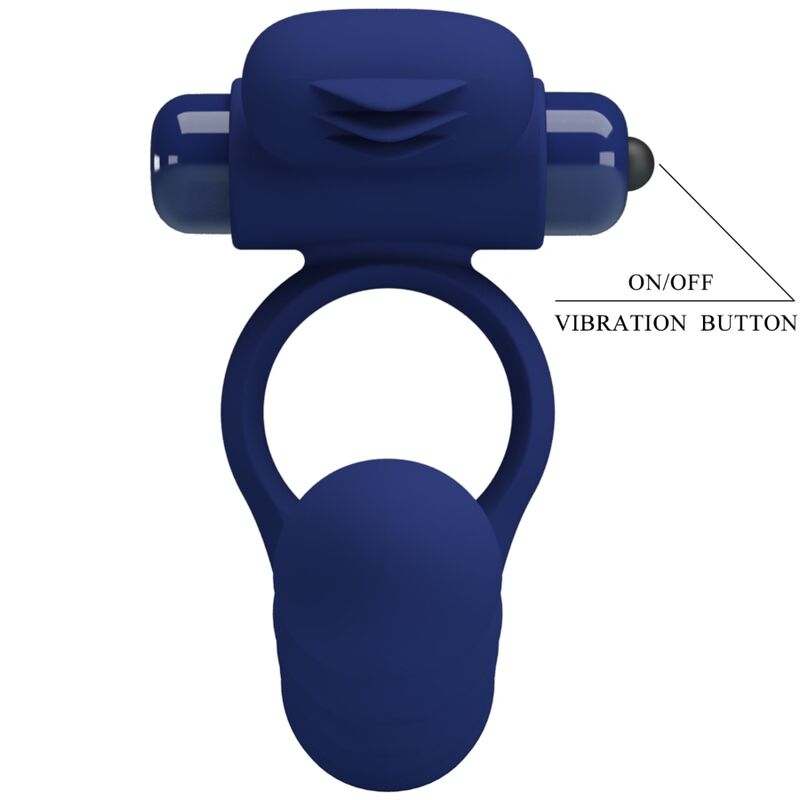 For Him-Ajmal Inel Vibrator cu Dop Albastru-Silicon, 10 Trepte 2 img 180419 c66d113c2e07e70d25894fc1c6f00c52 1