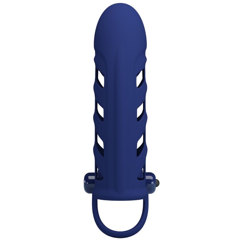 For Him-Altaf Vibrator Ring cu Manșon din Silicon, Albastru-10 3 img 180455 eebabca764c2d3d95c0a562a3140cf6e 1