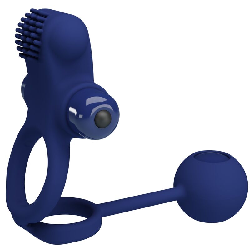 For Him-Inel Vibrant Dublu Remington cu Dop, Albastru-Silicon 1 img 180666 10783a134bd722de31fd4cb9417048ed 1