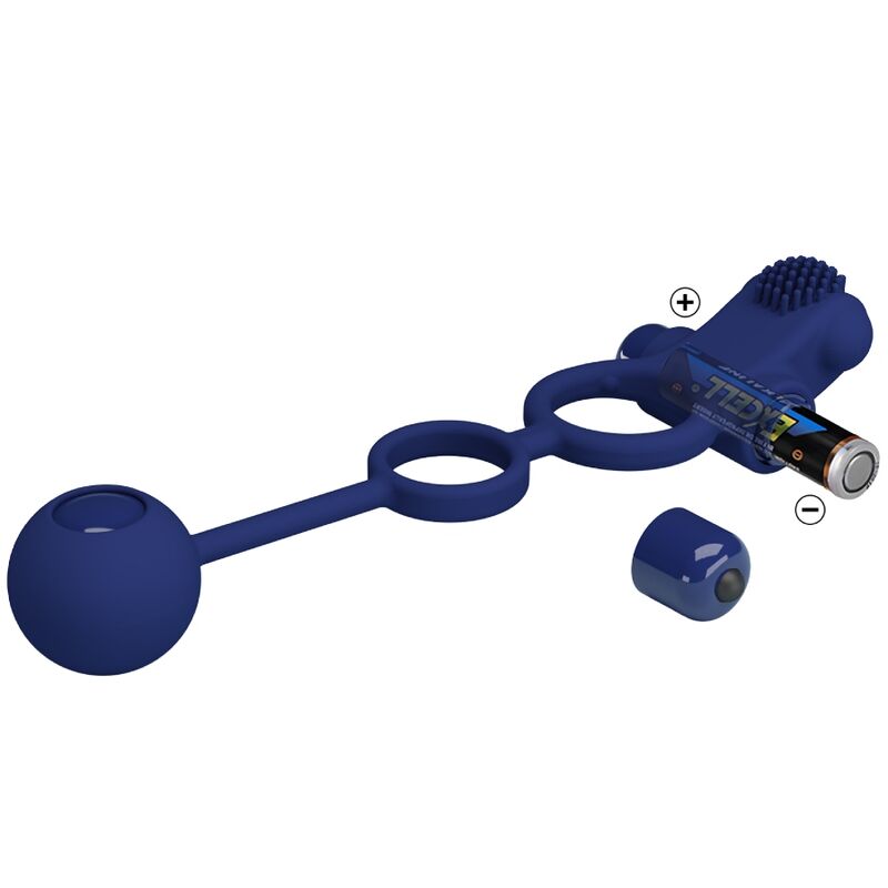 For Him-Inel Vibrant Dublu Remington cu Dop, Albastru-Silicon 3 img 180669 343c51700019ad788d71aac0f4b322a4 1