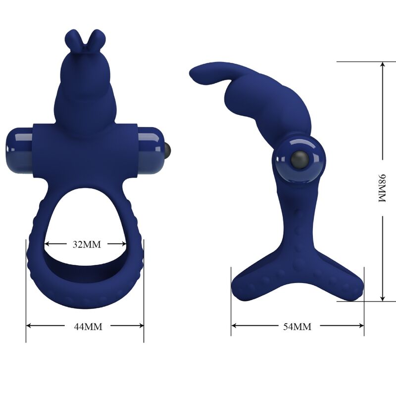 For Him-Luchito Inel Vibrant Dublu Rabbit Albastru-Silicon, 10 10 img 180711 0ae805334744520c073d80cd131de6ec 1