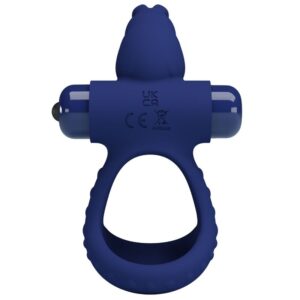 For Him-Luchito Inel Vibrant Dublu Rabbit Albastru-Silicon, 10 18 For Him-Luchito Inel Vibrant Dublu Rabbit Albastru-Silicon, 10 - imagine 8