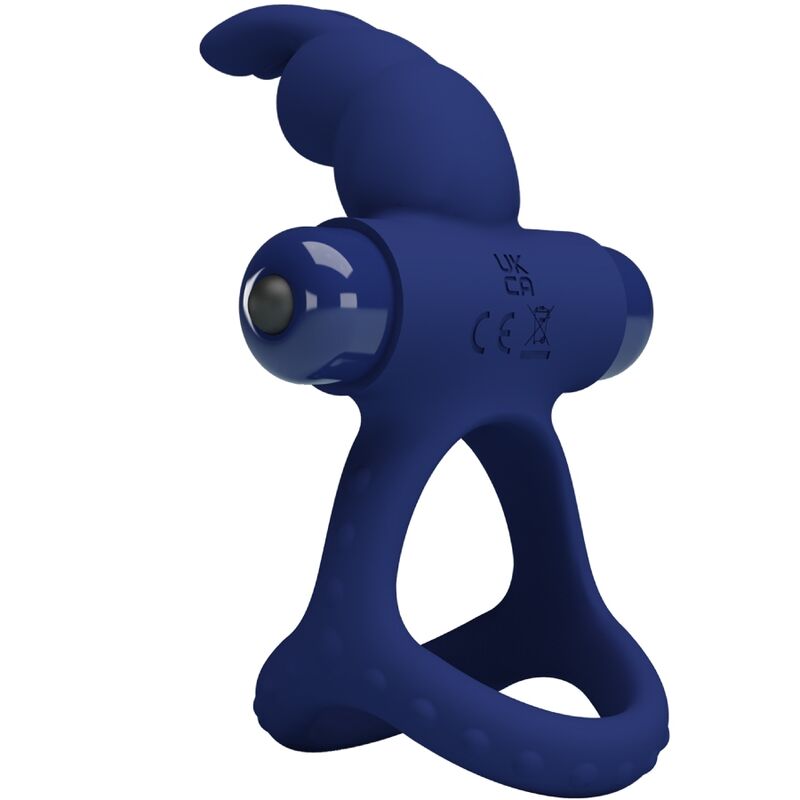For Him-Luchito Inel Vibrant Dublu Rabbit Albastru-Silicon, 10 5 img 180717 bac92fa13b8174b6e09bc24a421bc797 1