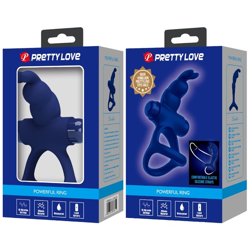 For Him-Luchito Inel Vibrant Dublu Rabbit Albastru-Silicon, 10 4 img 180718 0a3013f3c9569391f6bb4c802f6cd847 1