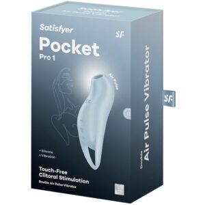 Satisfyer Air Pulse-Pocket Pro 1 Stimulator pentru Clitoris 8 Satisfyer Air Pulse-Pocket Pro 1 Stimulator pentru Clitoris - imagine 3
