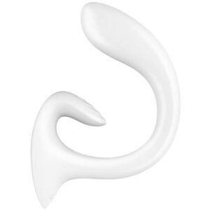 Satisfyer-G for Goddess 1 Rabbit Vibrator Alb-Silicon, 12 Trepte · Vibratoare