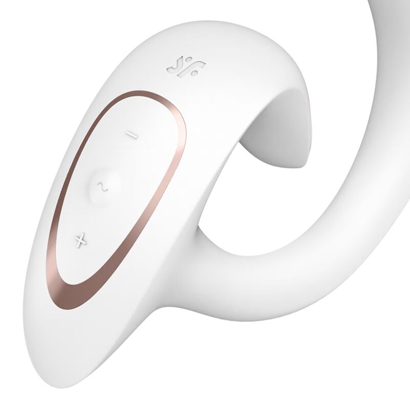 Satisfyer-G for Goddess 1 Rabbit Vibrator Alb-Silicon, 12 Trepte · Vibratoare (imaginea 3)