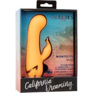 Calexotics-Montecito Muse Vibrator Rabbit Portocaliu California 20 Calexotics-Montecito Muse Vibrator Rabbit Portocaliu California - imagine 10