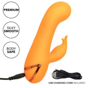 Calexotics-Montecito Muse Vibrator Rabbit Portocaliu California 19 Calexotics-Montecito Muse Vibrator Rabbit Portocaliu California - imagine 9