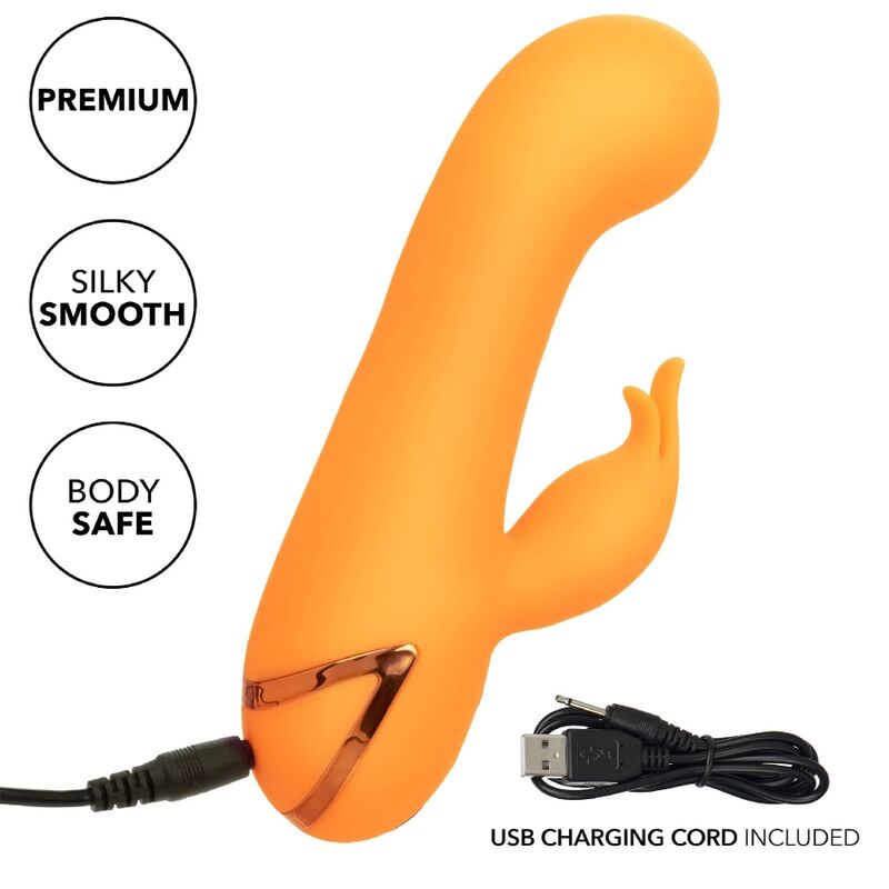 Calexotics-Montecito Muse Vibrator Rabbit Portocaliu California 9 img 180889 2ddc7d1e29ce2517124dd597f99ab73a 1