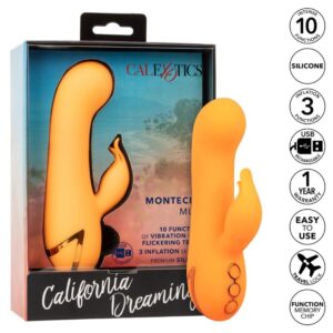 Calexotics-Montecito Muse Vibrator Rabbit Portocaliu California 18 Calexotics-Montecito Muse Vibrator Rabbit Portocaliu California - imagine 8