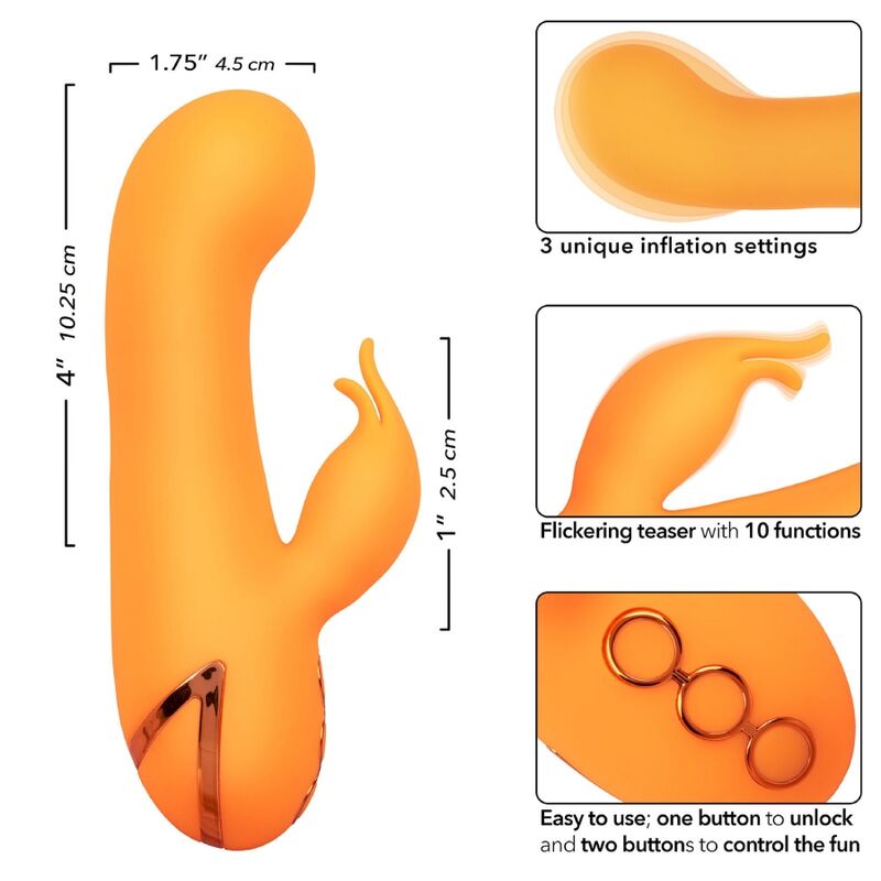 Calexotics-Montecito Muse Vibrator Rabbit Portocaliu California 7 img 180892 67c53c07a4aacac64c5c3e8e1e9516e3 1