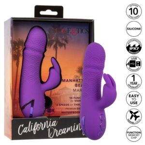 Calexotics-Manhattan Beach Marvel Vibrator Rabbit Mov - imagine 9