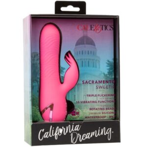 Calexotics-Sacramento Sweetie Vibrator Rabbit Roz de California 20 Calexotics-Sacramento Sweetie Vibrator Rabbit Roz de California - imagine 10