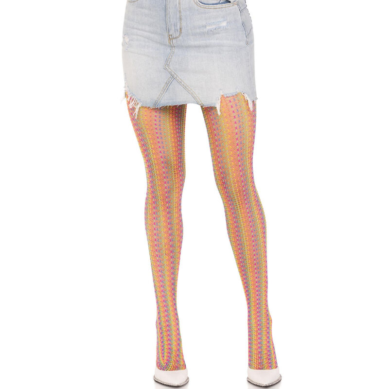 Leg Avenue Hosiery-Ciorapi Multicolori Croșetați 1 img 181026 a3c8a7bb9aa423306eca31d95801a995 1