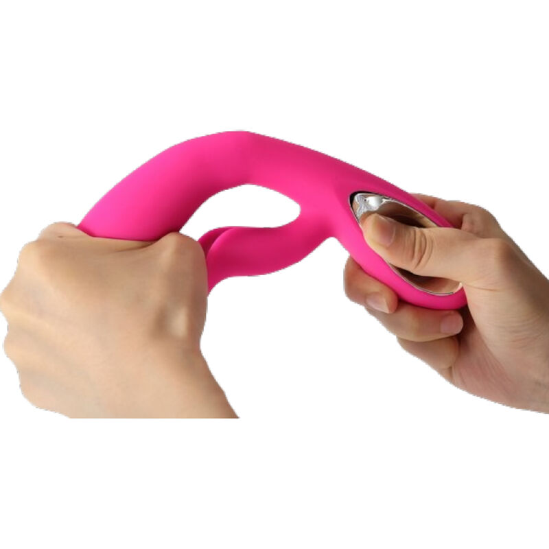 Armony Daro Vibrator & Stimulator cu Inel Fuchsia-Silicon, 12 · Vibratoare (imaginea 2)