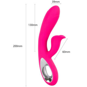 Armony Daro Vibrator & Stimulator cu Inel Fuchsia-Silicon, 12 · Vibratoare (imaginea 3)