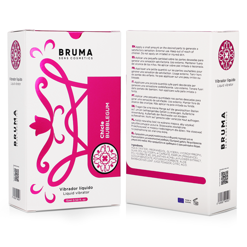 Bruma-Liquid Vibrator Ultra Sliding Bubblegum 15 ml 6 img 181325 737a58a1f3caeffd480aab2ec4a3a2a4 1