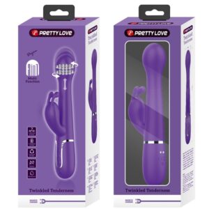 High Tech-Dejon Rabbit Vibrator 3 in 1 Multifuncțional 15 High Tech-Dejon Rabbit Vibrator 3 in 1 Multifuncțional - imagine 5